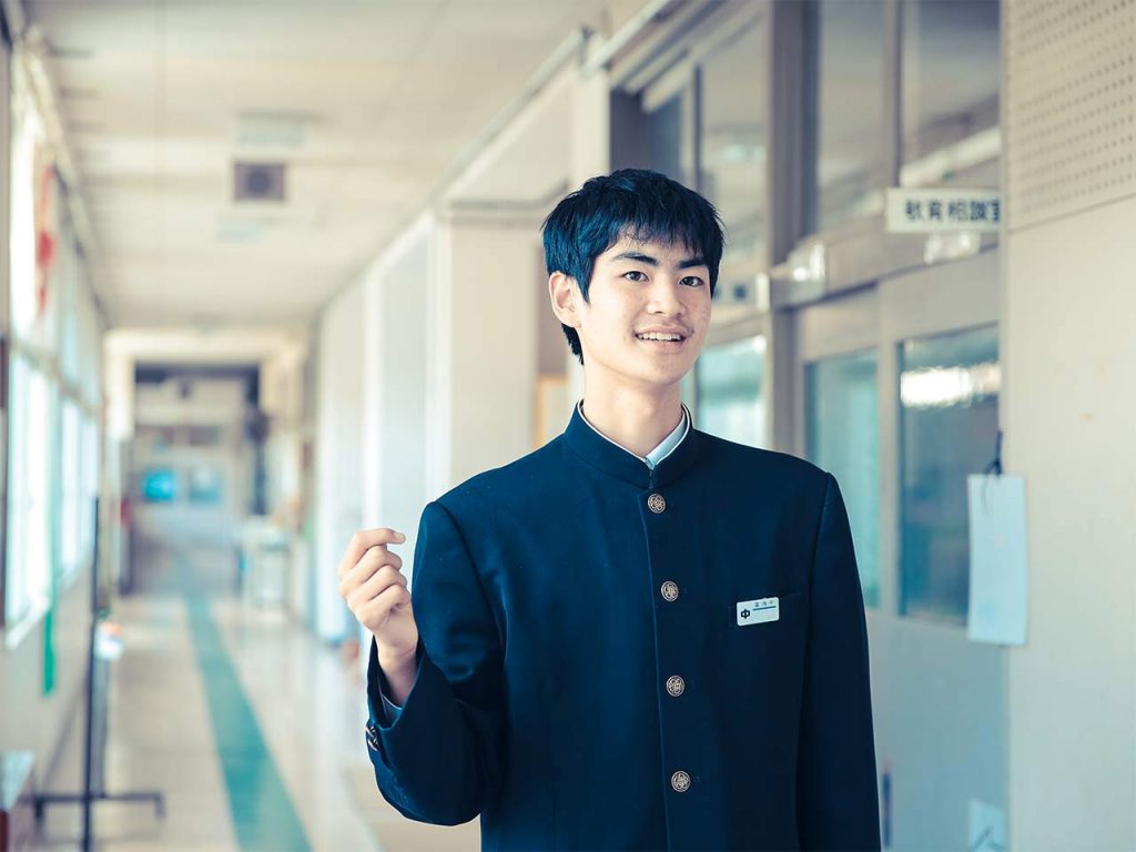 自然に囲まれながら英語を学んでいます!